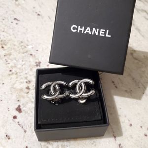 Chanel Interlocking C Clip-on Earrings